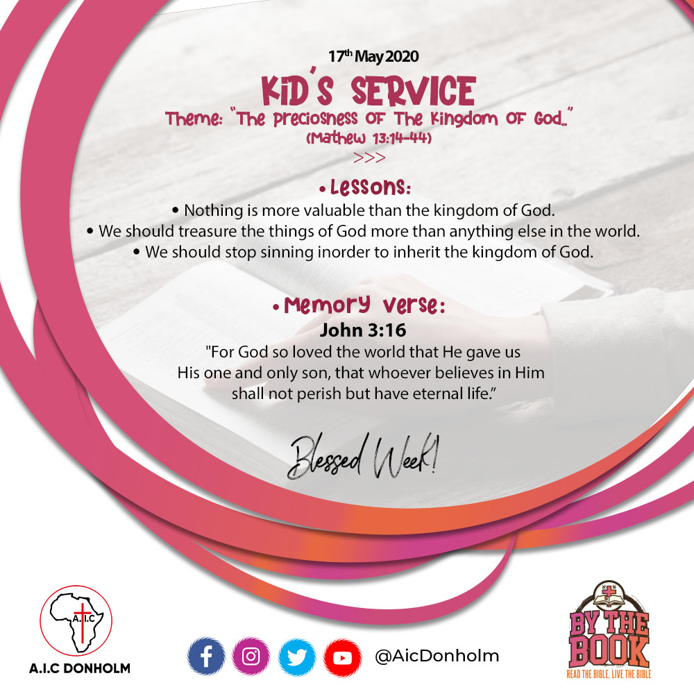 aicdonholm's tweet photo. #KidsService Recap - 17th May 2020 

Thank you Teacher Josephine Mutua &amp; Fridah Alikanjuru for bringing God's word to the children. Blessed week.
_
#ByTheBook https://t.co/WlctGacjsd