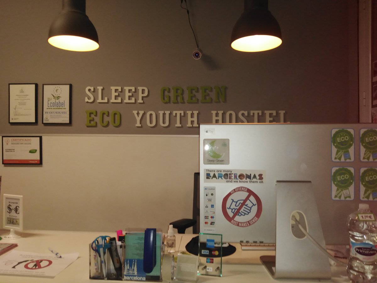 We miss working at Sleep Green🏠 &amp; we miss our guests! 🧳 As soon as the world will be ready to travel, we will be ready to host all travelers!💪🏽
We look forward to welcoming you at Sleep Green again 💚
#Barcelona #besthostel #ecohostel #traveling
