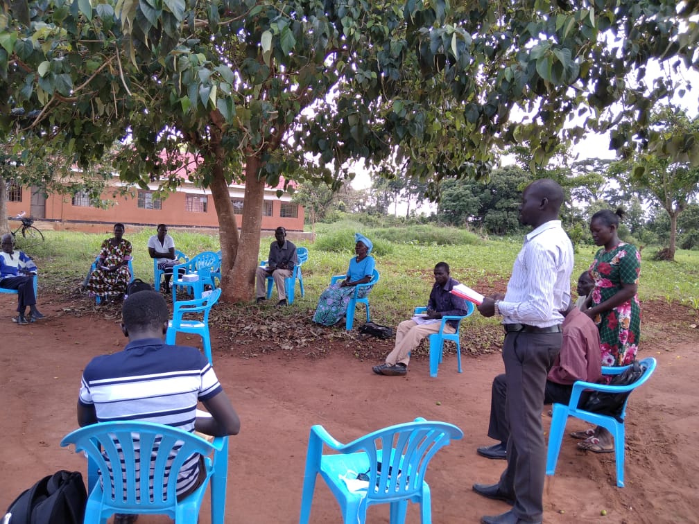 AIC following COVID19 social distancing guidelines during District Entry meeting in Inomo subcounty, <a href="/Kwania/">Kwanza Edwards</a> District supported by <a href="/JSIhealth/">JSI | Better health & education outcomes. For all.</a> #USAID's DREAMS project 
@St_Nomzie
#Keepadistancesavealife