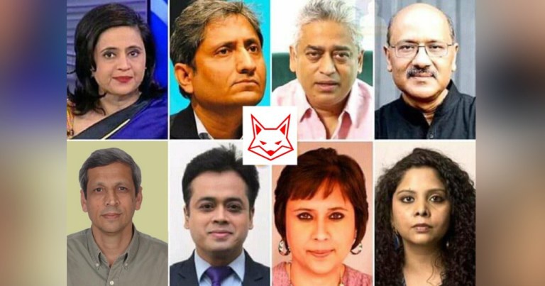 Rajdeep Sardesai or Shekhar Gupta, Vinod Dua, Barkha Dutt , Javed Anand, Prafull Bidwai, Punya Prasun Bajpayee, Vikram Chandra ,Paranjoy Guha Thakurta ", Ravish Kumar", Arun Purie, Nidhi Razdan (NDTV), Karan Thapar. There is large list of journalists who oppose Narendra Modi .