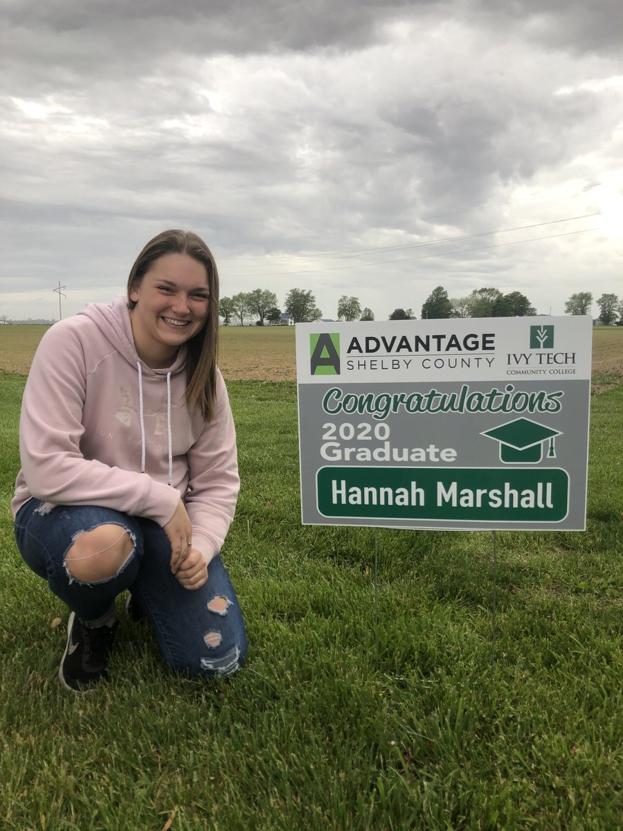 AdvantageCounty's tweet photo. Congratulations Hannah!  We are so proud of you! https://t.co/PlC0TEshxw
