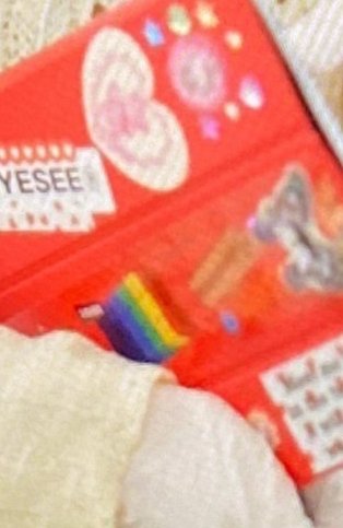 GIRLS AND GAYS THE PRIDE STICKER ON YVES IPAD.