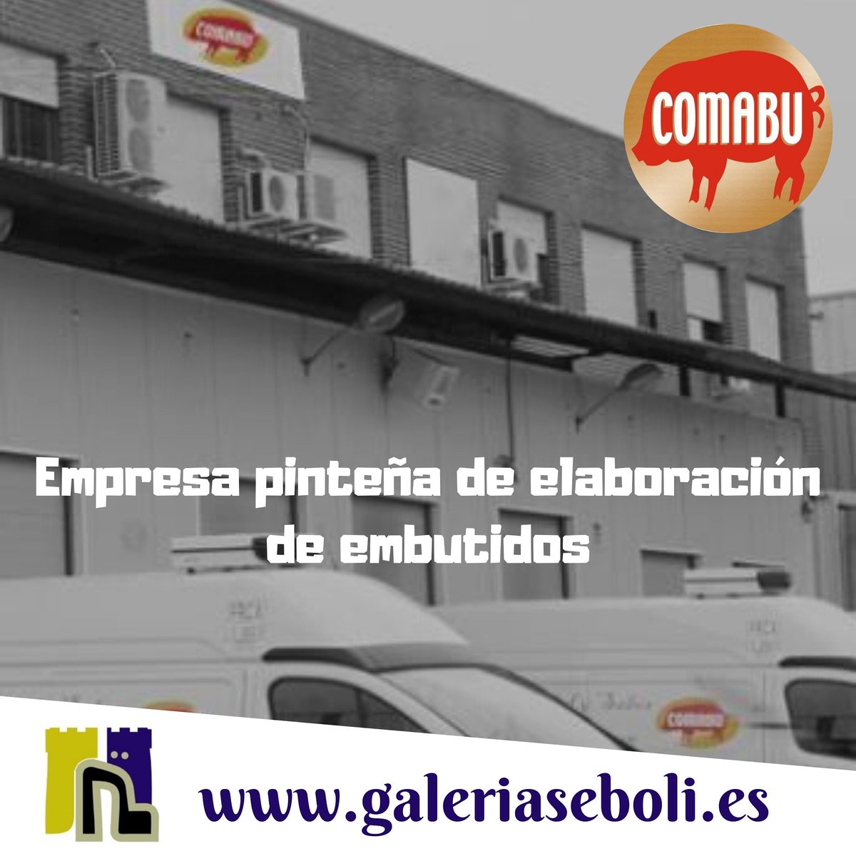 GaleriasEboli's tweet photo. 🆕Hoy damos la bienvenida a #Comabu‼️ Empresa conocida por tod@s los pinteñ@s por su larga trayectoria en la elaboración propia de #embutidos😉
🔴Puedes adquirir sus #embutidosIbericos a través del siguiente enlace➡️➡️➡️ https://t.co/wOMRyZ55g2

#HazDeEboliTuTienda https://t.co/G8pG8Dl8SD