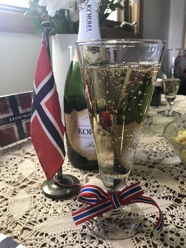 aknorsk's tweet photo. Hipp hipp hurra for #syttendemai! I made my first #bløtkake and it was so good! #17MaiAK #sonsofnorway #sonsofnorwayanchorage #norsemask https://t.co/zzjiduvU2Y