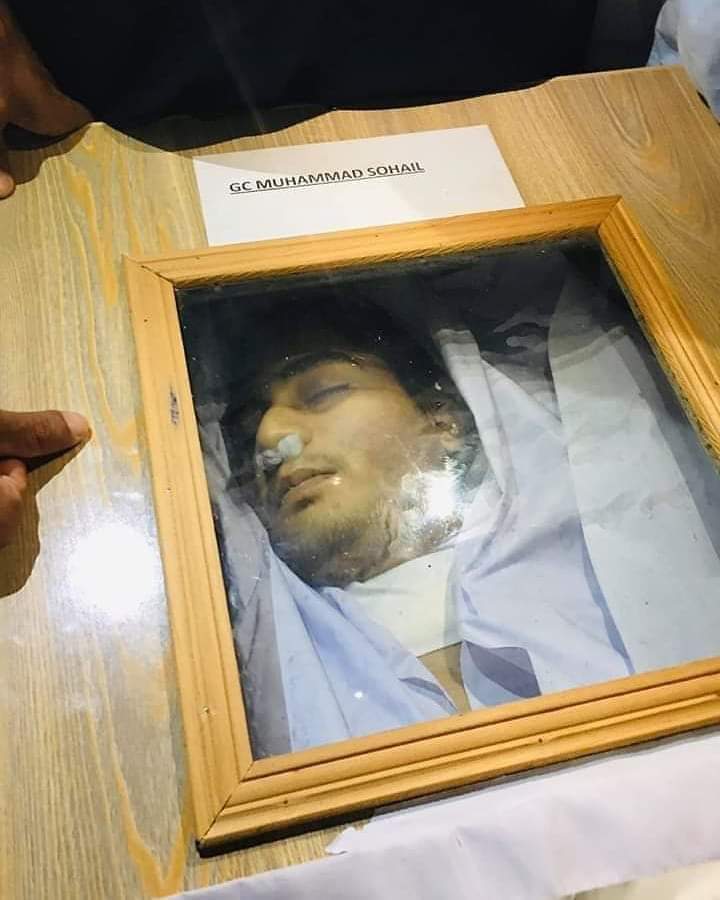 Alpha42_roger's tweet photo. Last site of Gentleman Cadet Sohail Shaheed..🥀💔
Rest in peace Bhaai.. u'll be missed forever!
#AnotherHashaam #AnotherSon #AnotherBrother https://t.co/fIJWTCoq4O
