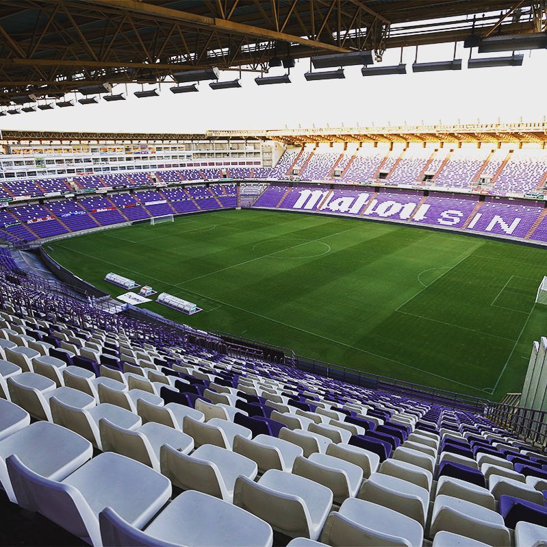 stadiumshackfc's tweet photo. Estadio Nuevo José Zorrilla in Valladolid, Spain. Home of Real Valladolid. Capacity: 26,512. #valladolid #realvalladolid #estadiojosezorrilla #segundadivision #groundhopping #stadium https://t.co/EjdlJG9yHK