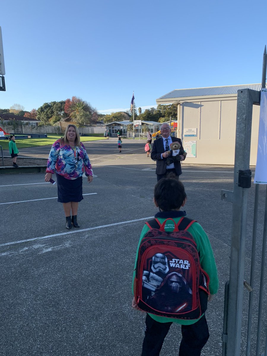 Our faces were sore from all the smiling at the beautiful, brave and happy faces we welcomed back to school today 💓