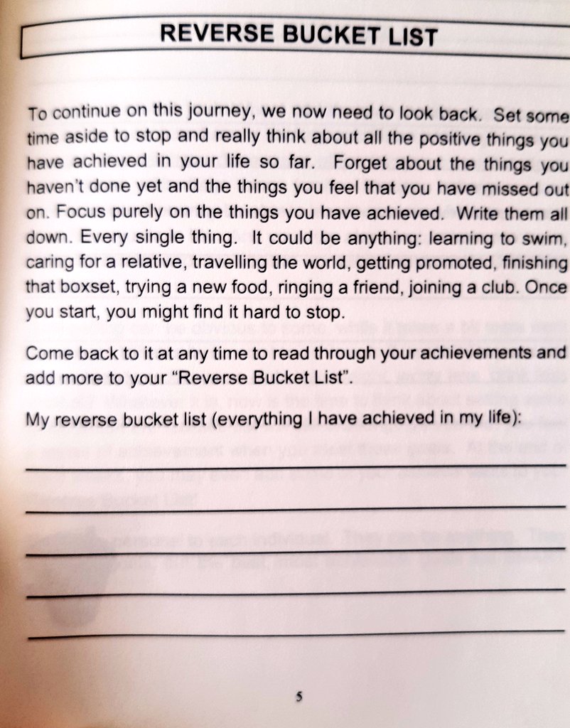 MaxEdgeCIC's tweet photo. Sneak Peek inside our Guided Journal "8 Weeks Towards Maximum Health"
https://t.co/12dGHKRoeE

Look at what you've already achieved in your life!

#reversebucketlist 
#MentalHealthAwareness https://t.co/HrFBmhmCNc