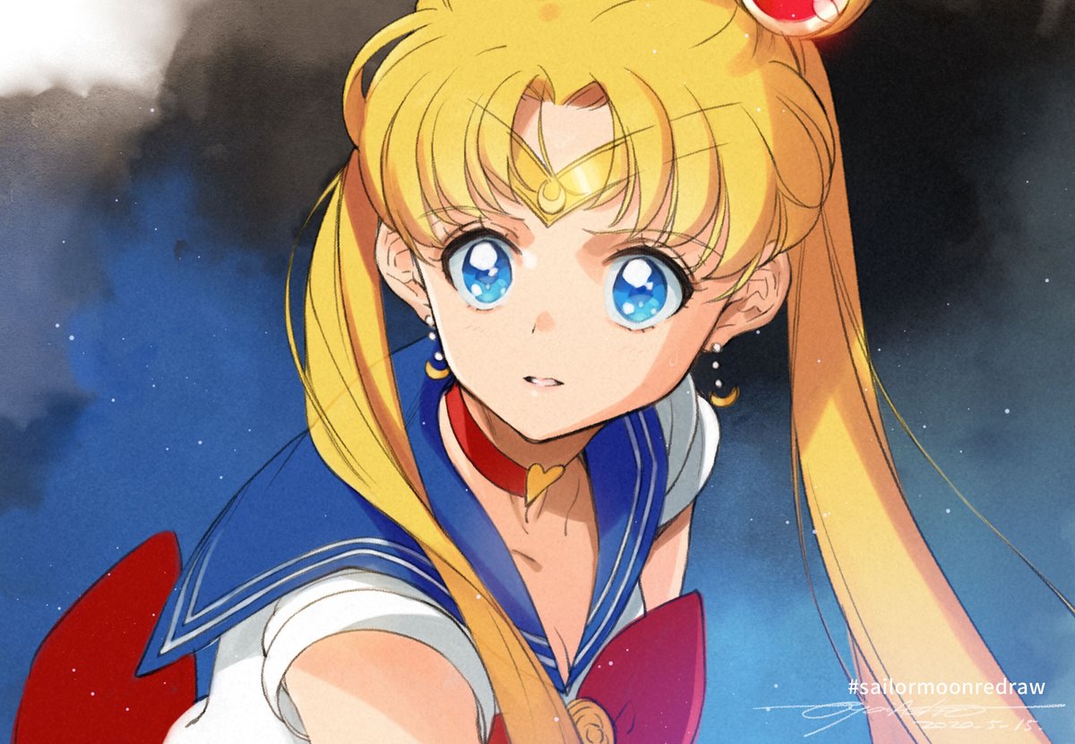 セーラームーンを自分の絵柄で書いてみた タグ Sailormoonredraw に海外の絵師さんや日本の漫画家さんも参加 5ページ目 Togetter