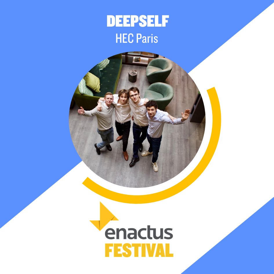 EnactusFrance's tweet photo. Faire éclore des entreprises responsables où la collaboration et l’esprit d’initiative est au coeur, c’est l’ambition du projet #Deepself, lancé par des étudiant.e.s d'@HECParis !
Retrouvez-les lors de l'#EnactusFestival2020 👉https://t.co/40HUkLB4hY https://t.co/I68cHSB15m