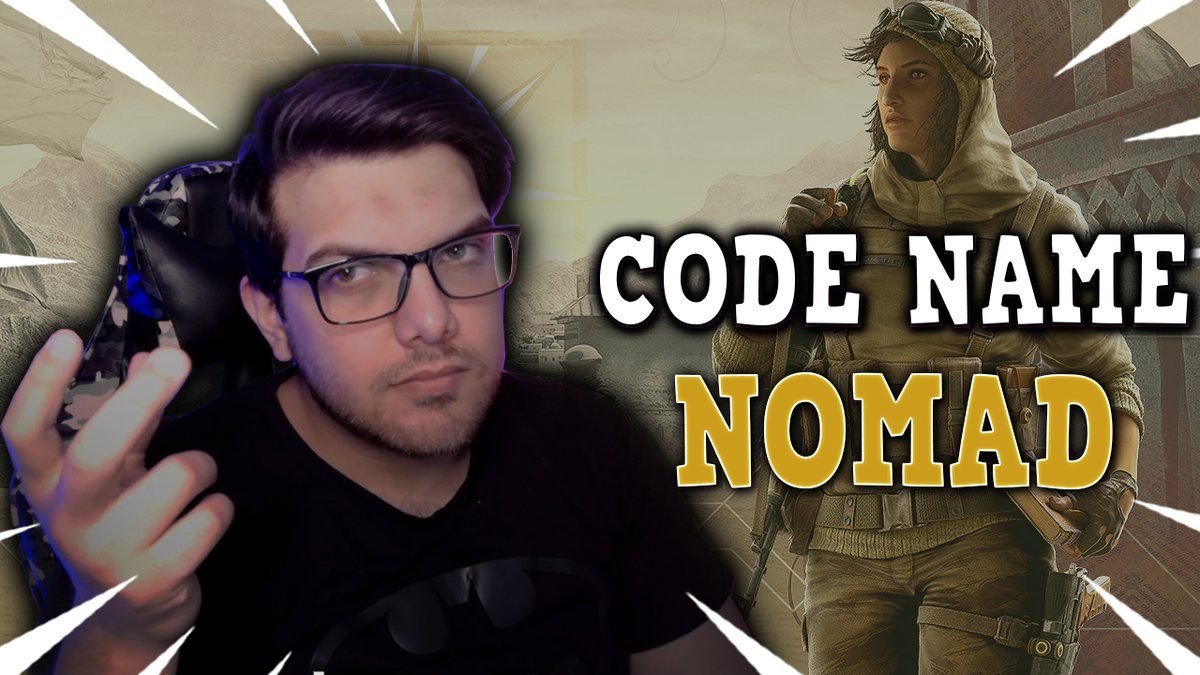 Dan93rMan's tweet photo. New Youtube video out 🕹️📽️
Code Name Nomad 🚶♀️
👇link below 👇
https://t.co/oA5fFf1cwG
#rainbowsixsiege #rainbowsixgame #rainbow6 #r6clips #r6siege #r6s #r6 #twitchstreamer #OperationVoidEdge #twitch #twitchstreamer #twitchaffiliate #twitchtv https://t.co/XJpijlHWLD