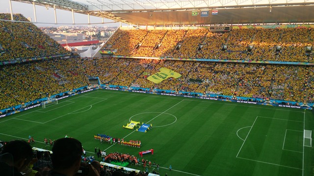 飯塚健司 14年6月12日ブラジルｗ杯開幕戦 サンパウロ アレーナ コリンチャンス ブラジル クロアチアで主審は西村 雄一さん 1 1で試合が進むなか ネイマールがpkを決めて勝ち越し さらに1点を追加してブラジルが3 1で勝利しました W杯でここまで