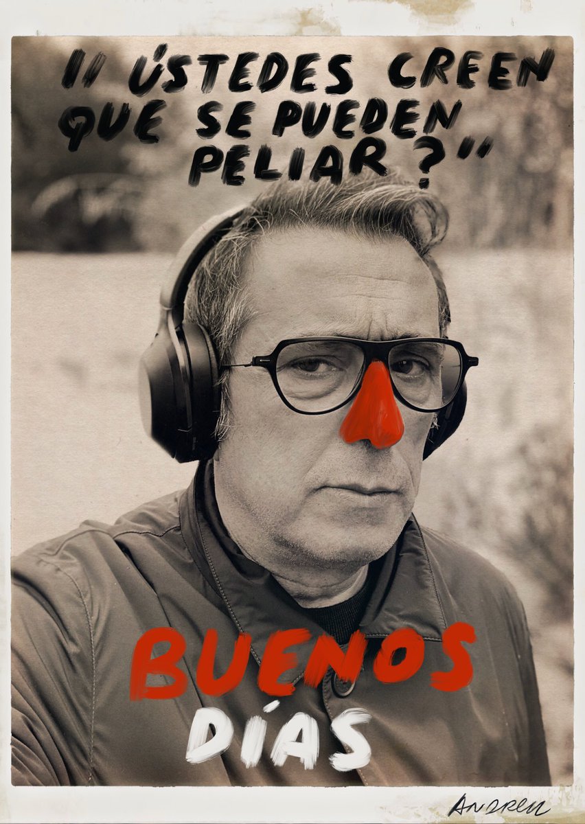 Buenafuente's tweet photo. Pregunta: https://t.co/HOuYZpA3ba