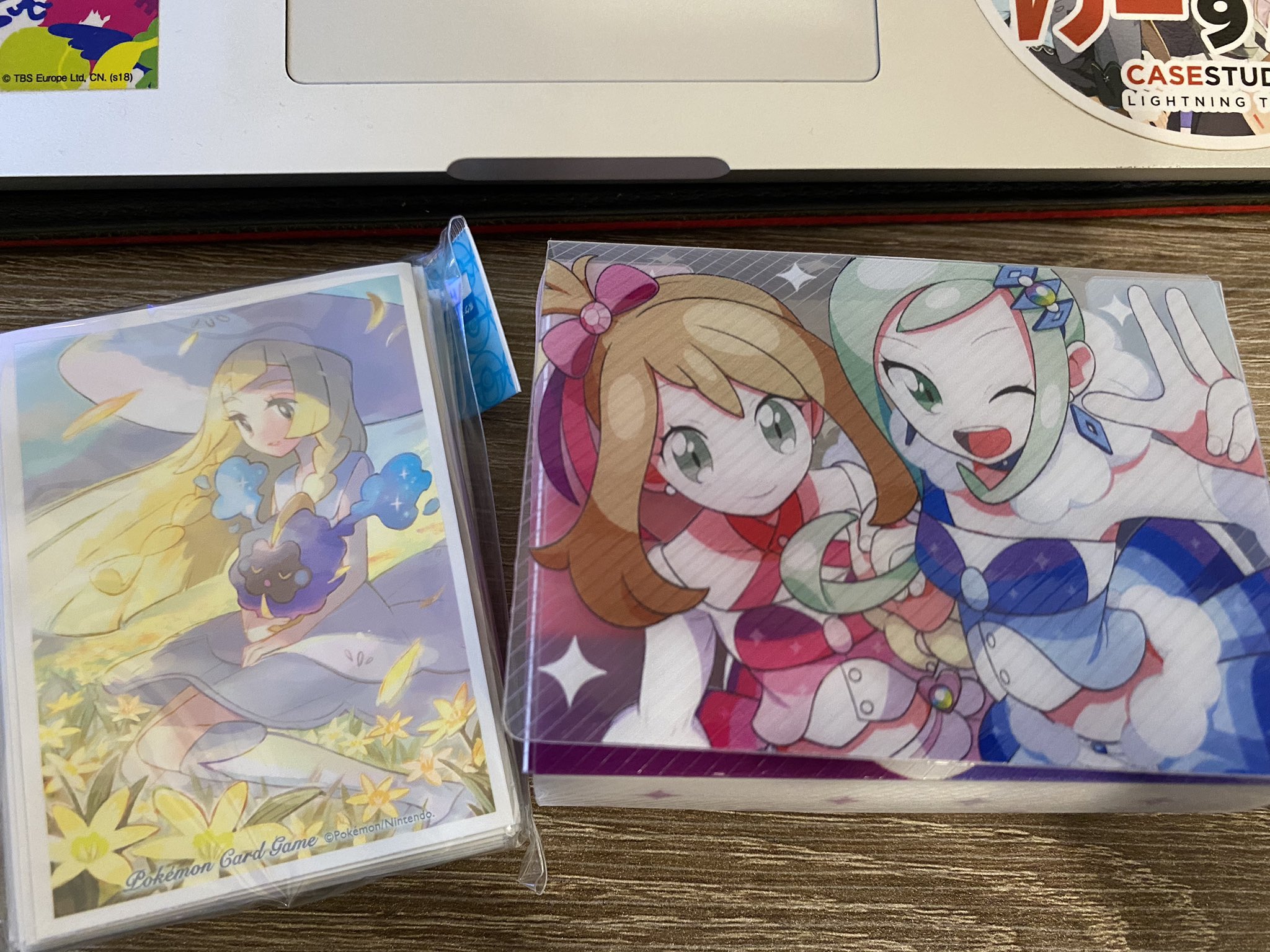 やゆよの中の人 やっさんだったりよっさんだったり ポケカは実はずっと前からやりたくて かなーり昔 コミケでハルカとルチアのデッキケースを購入し リーリエのデッキスリーブも入手してるんだよね よっさん ポケカ ポケモンカード ポケモン