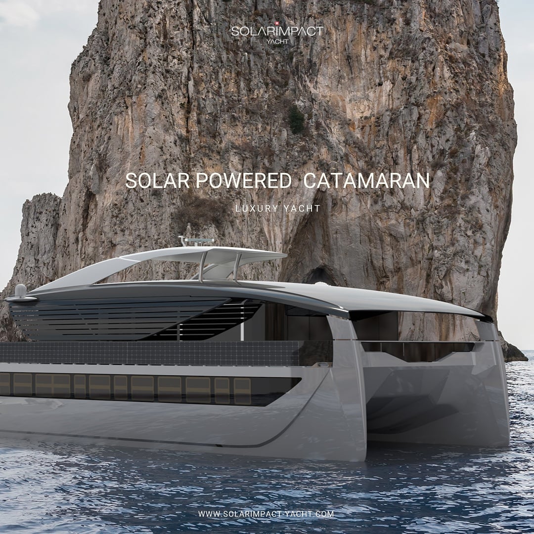 The SICAT 80

The New E-vantgarde
The new solar-powered CAT incorporates the unique design language of our SWATH ship.

#Solarimpactyacht #emobility #yacht #boats #solar #elegance #solaryacht #yachtworld #yachting #solarpower #sunpower #greenenergy

Design by Roland Friedberger