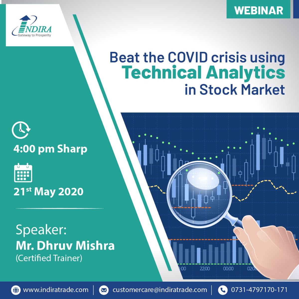stockktrade's tweet photo. Now Beat the #COVID crisis using #TechnicalAnalytics in #StockMarket

Register Now For Free WEBINAR

Registration Link : https://t.co/pRUgqC8Ri7 

#stockmarket #education #covid19 #coronavirus #trader #investor https://t.co/pmWtSYCRNs
