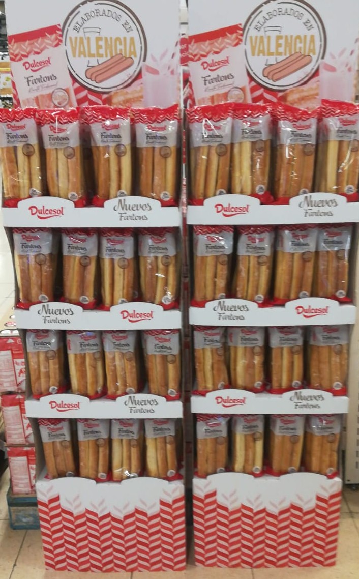🤩 Elaborados en #Valencia siguiendo la receta tradicional, así son los nuevos fartons de nuestra marca #Dulcesol. 😊 ¡Esperamos que os gusten! 💚 #EstoNOtienequePARAR porque #EstoPasara #FelizLunes #BuenosDías