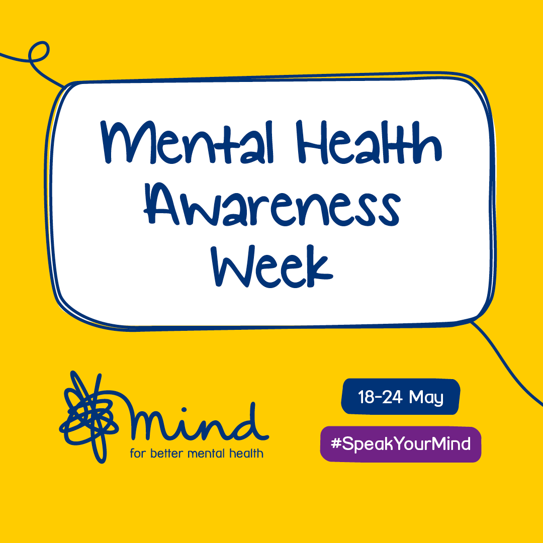 This week is Mental Health Awareness Week - we're sure that many may have struggled over the last few weeks due to the uncertainty of what is happening.

This years theme is #SpeakYourMind - reminding ALL of us to reach out with positive messages and love

ow.ly/NvVU50zIPJu