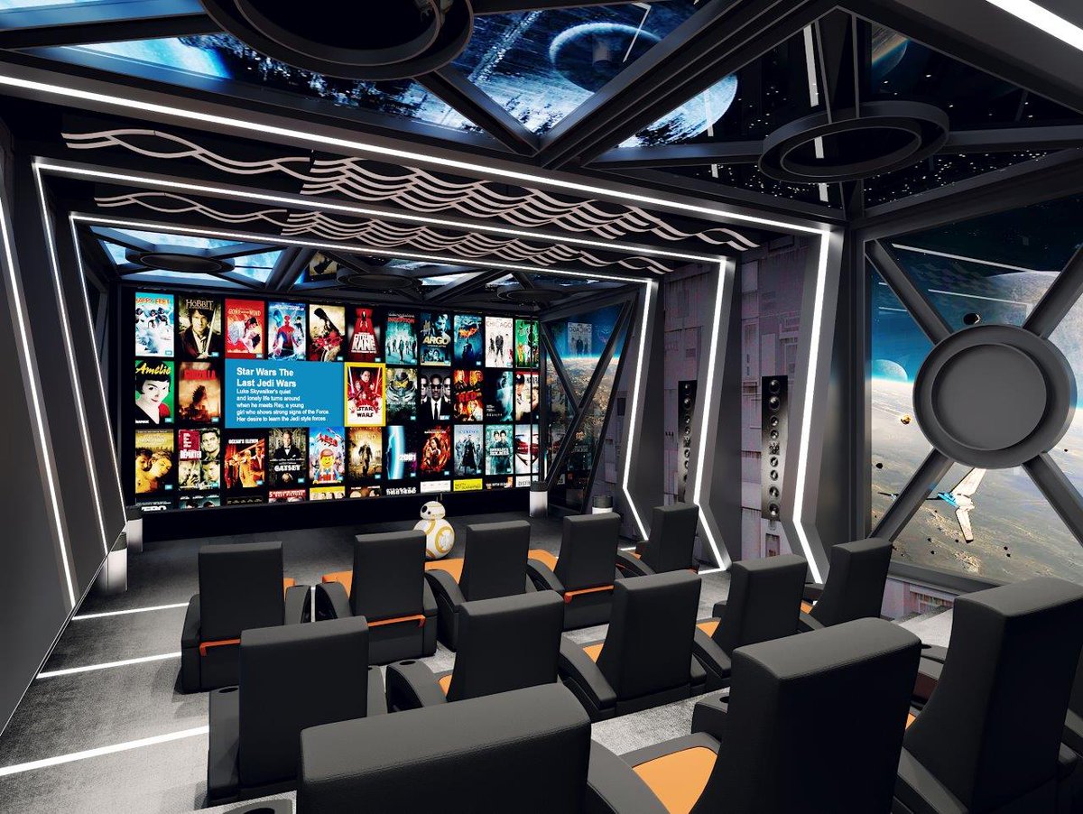 PulseCinemas's tweet image. The force is strong with Pulse Cinemas. There really is no limit to what can be achieved when our team and our install partners create out of this world home cinemas. This Star Wars themed room delivers an experience steeped in movie magic. @starwars 
pulsecinemas.com/case-studies/s…