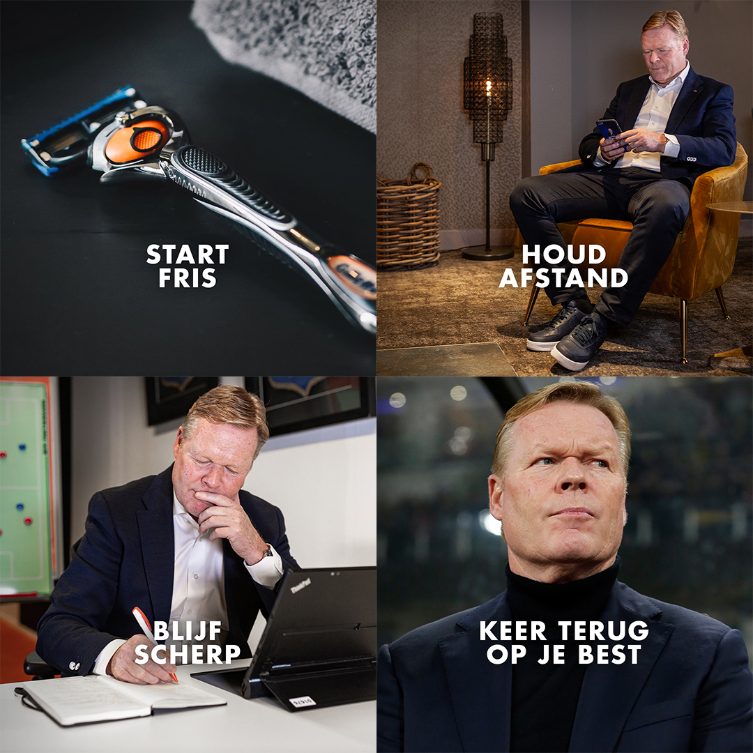 Start elke dag fris en blijf scherp deze voetballoze zomer. In het nieuwe seizoen keren we terug op ons best! #houdafstand #blijfscherp #keerterugopjebest