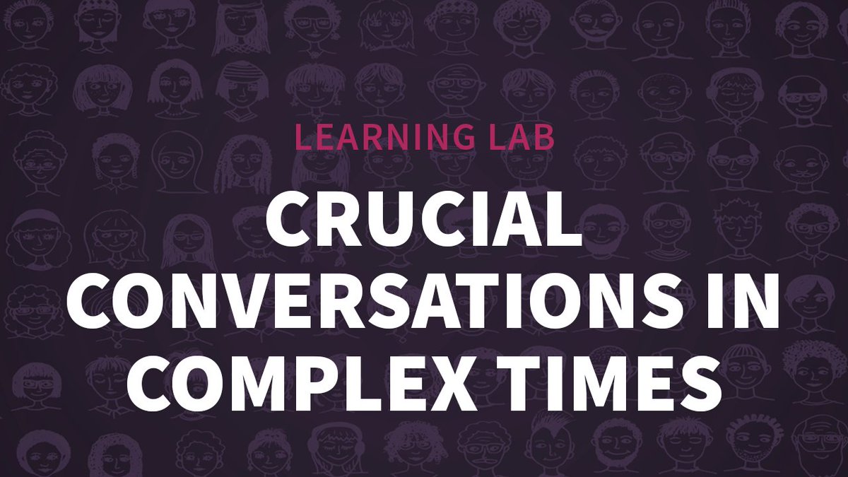 Mgmt_Futures's tweet photo. 🚨NEW LEARNING LAB 🚨

'Crucial Conversations In Complex Times'

Wed 3rd June @ 14:00 (BST) for 1 hr 30 mins - via Zoom. 

How can leaders manage performance effectively, whilst simultaneously offering caring support?

Book Your Place: https://t.co/ok3RJDIBui

#Leaders #Skills https://t.co/b0LrCCl4rE