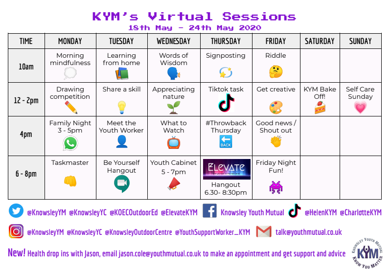VibeUKOrg's tweet photo. Time table for this week's activities 👍
Please share and tag your friends! 🗣️
We have a new health offer with youth worker Jason, supported by the school nurses 💉 https://t.co/MjmrRMbd9Y