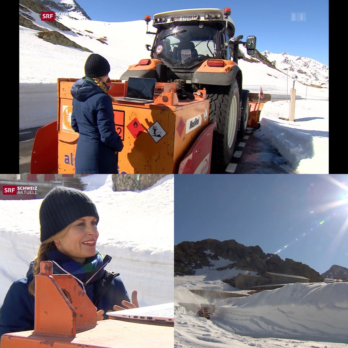 ☀️☀️☀️Wer sagt denn, dass ein Skype-Interview immer im Büro stattfinden muss? ? #skype #zoom #susten #schweizaktuell #srfnews