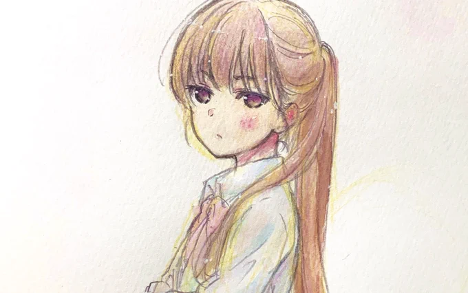 ジト目 