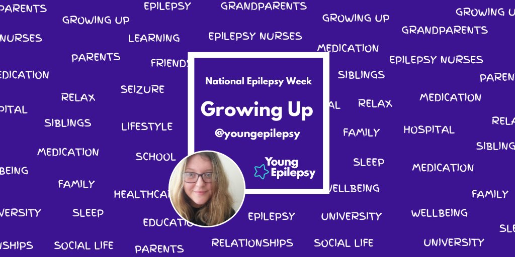 youngepilepsy's tweet photo. To kick-start #EpilepsyWeek our first theme is Growing Up - focusing on what it can be like for a young person growing up with epilepsy.

We are hosting an Instagram takeover all week with our Young Reps, so head over to see Annie start the takeover.

#MoreThanSeizures 💜 https://t.co/ScX2DzaK10