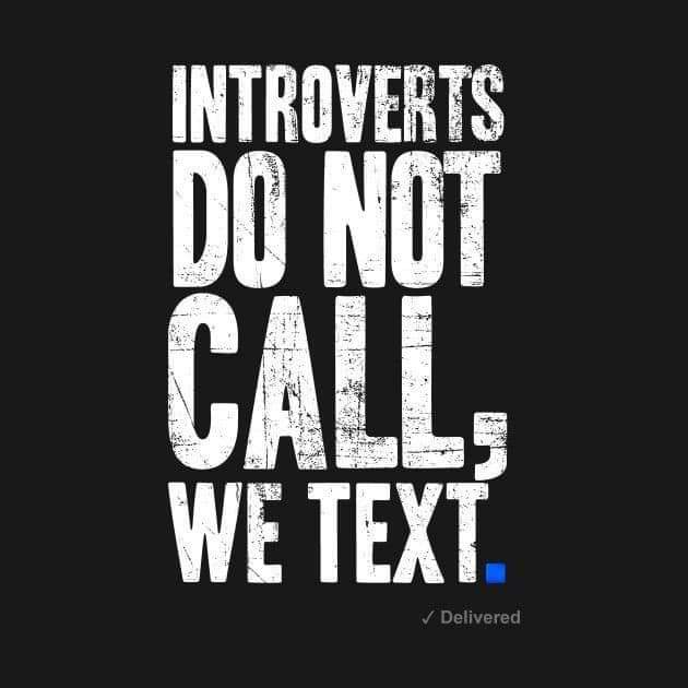 dhenokhastuti's tweet image. Begitulah, menjawab telepon itu terasa sebagai beban yg tak terjelaskan. Jadi kalau tak penting, sebaiknya jangan coba2 telfon. WA aja 😀

Siapa yg sebaliknya? 

#introverts 
#optimasitwitter