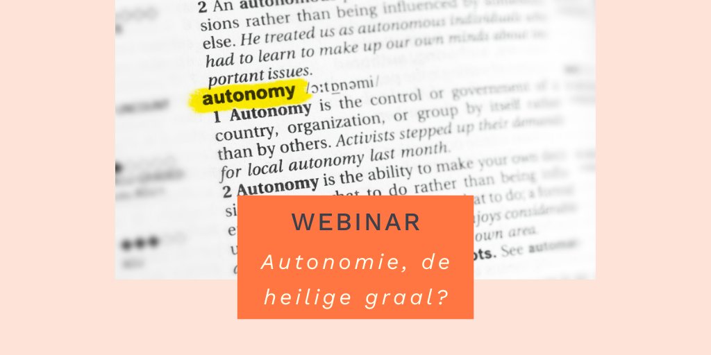 Workitects's tweet photo. Is een autonome job of team de heilige graal? Of bestaat er ook iets als "te veel" #autonomie? 🤔
Verken samen met Seth Maenen de antwoorden ➡️ https://t.co/5Lt2IDqd26

📝 Schrijf je nu snel in: https://t.co/VL4NWsejfq

#werkbaarheidsmaand #webinar #kennisdelen https://t.co/XWRH8exEuE
