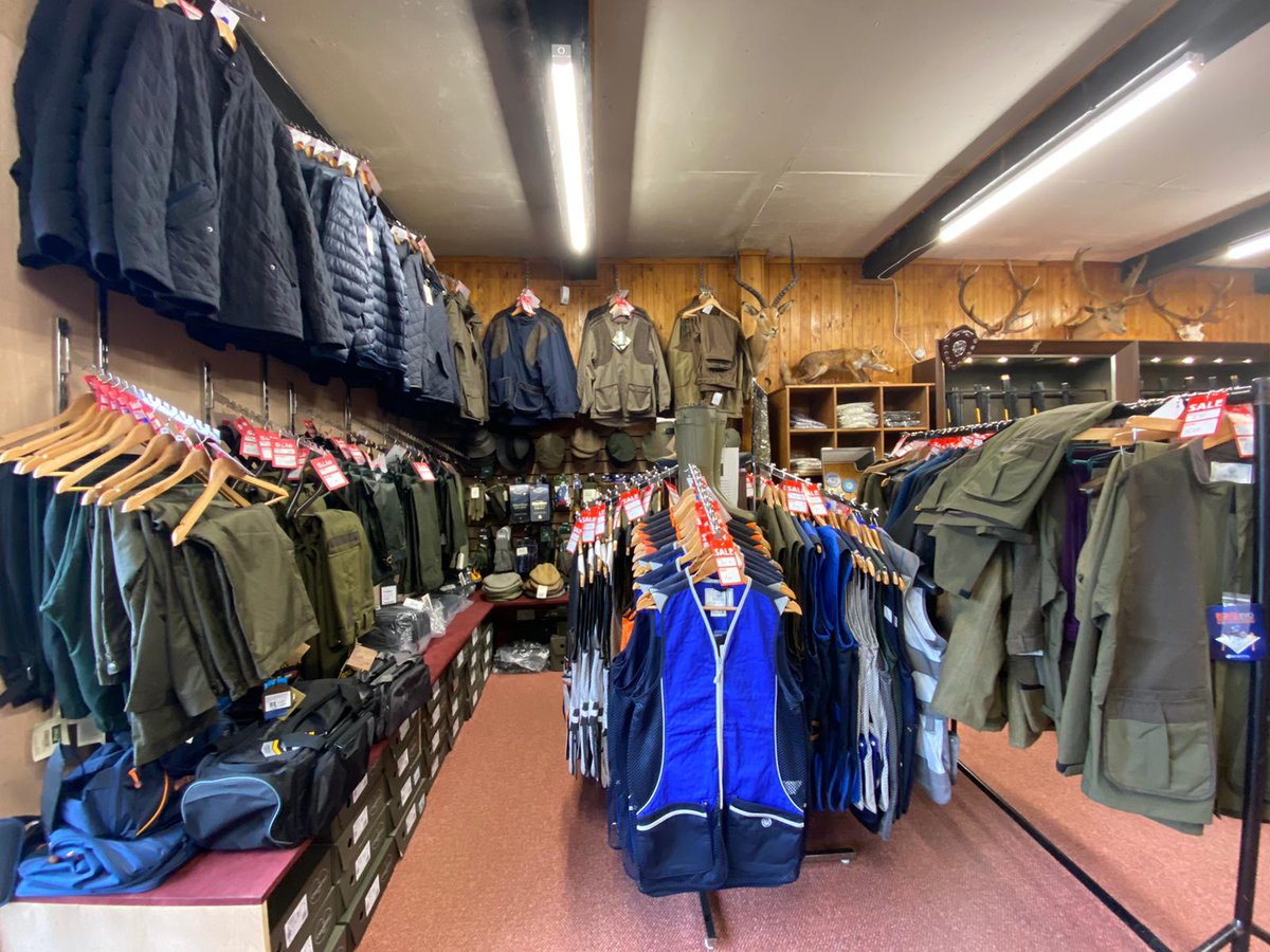We may be a #GunShop but we sell more than just #Guns and accessories. We also have a wide range of clothing and footwear from your favourite #Countrywear brands! #NorthamptonGun #UKShooting #SportsShooting #CountryClothing