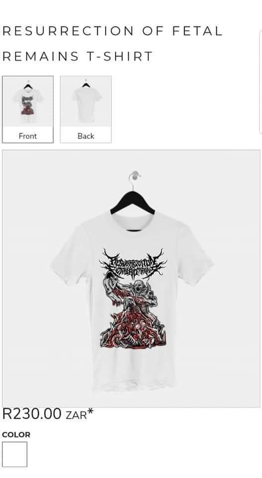 Hello there

Hope everyone is doing great and staying safe

Don't forget about our amazing t-shirts by <a href="/InItApparel/">In.It Apparel</a>

It's in a beautiful white colour with our new logo and our monster from Assembly of Grotesque Mutilation

Grab yours now 😁🤘🏻