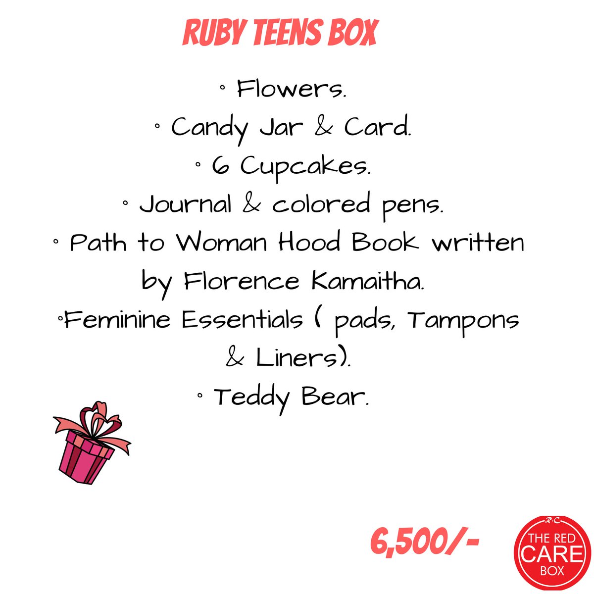 The_RedCareBox's tweet photo. A first time period care package is an essential before they start menstruating. Help them feel better that time of the month.
Equip them and empower them to handle their period 😉
#TheRedCareBox
#FirstTimeCarePackages
#RubyTeenBox🎁
#OnTheFlowCareEssentials https://t.co/DWUSW2Jmp5