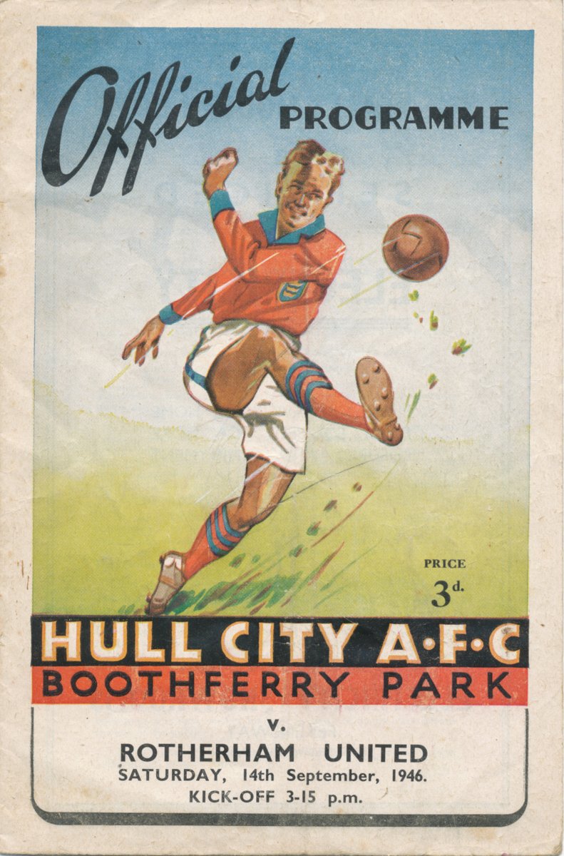 TigerProgrammes's tweet photo. 1946 - #hcafc #ProgrammeWorldCup https://t.co/qEUrDlTMIE