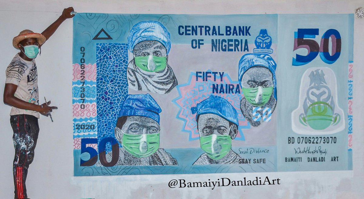 BamaiyiDanladi's tweet photo. My Name Is Bamaiyi Danladi, I Am A Naturally Born Creative Artist Form Kaduna State Nigeria, 
*Maintain Social Distance, Wear Masks To Stop The Spread Of #COVID19 #coronavirus  #StayHome

Pls Help  Me Retweet I Want  @NCDCgov Buhari  @MBuhari To See It
#NCDC https://t.co/2MLuKOoLbe