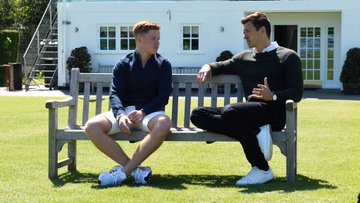 This week last year <a href="/OPope32/">Ollie Pope</a> was interviewed by Sky Sports' <a href="/tomcrump/">Tom Crump</a> on Jubilee.  The resulting programme was shown later in the summer