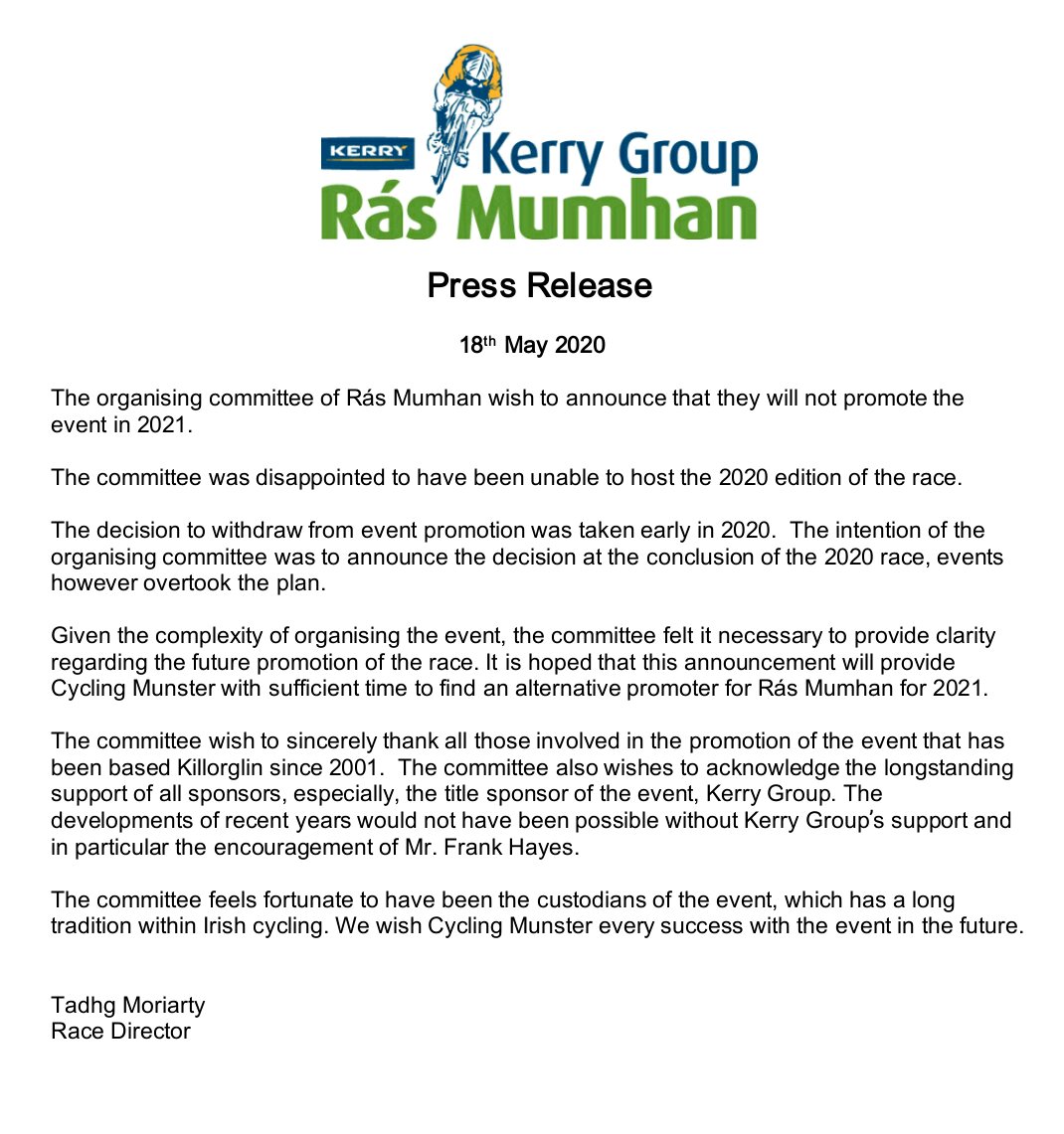 Bit of news... #rasmumhan
