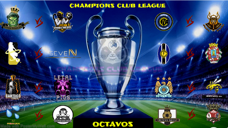 ¡ASÍ QUEDAN LOS CRUCES!🔥
@GreenbeastF VS <a href="/PeakyPanthers/">₿ 🔺 Peaky Panthers 🔺 ₿</a> 
@GoldenStars_eS VS <a href="/seveneSports7/">Seven United</a> 
@Cartago_eSports VS <a href="/LetalPigs/">Letal Pigs</a> 
<a href="/FPreseminal/">FC Preseminal</a> VS <a href="/sectorcolokon/">SectorColokon eSports</a> 
<a href="/e_veguin/">Inter de Veguin</a> VS @eSportsLegenDs3 
<a href="/YosesFumoClub/">Yoses Fumo Club ⚽️</a> VS <a href="/CantonCTClubPro/">Canton ct</a> 
<a href="/BriadizF/">🎮⚽⛷️🍻=😁</a> VS @BorinotsCP 
<a href="/PitchyBoys/">Pitchy Boys FC</a> VS Chiclana eSport