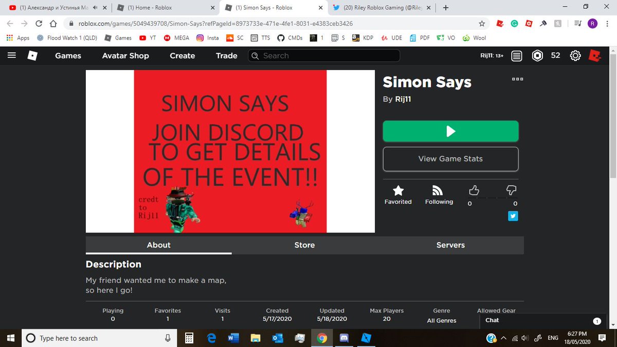 Simon Says Roblox Codes 2020