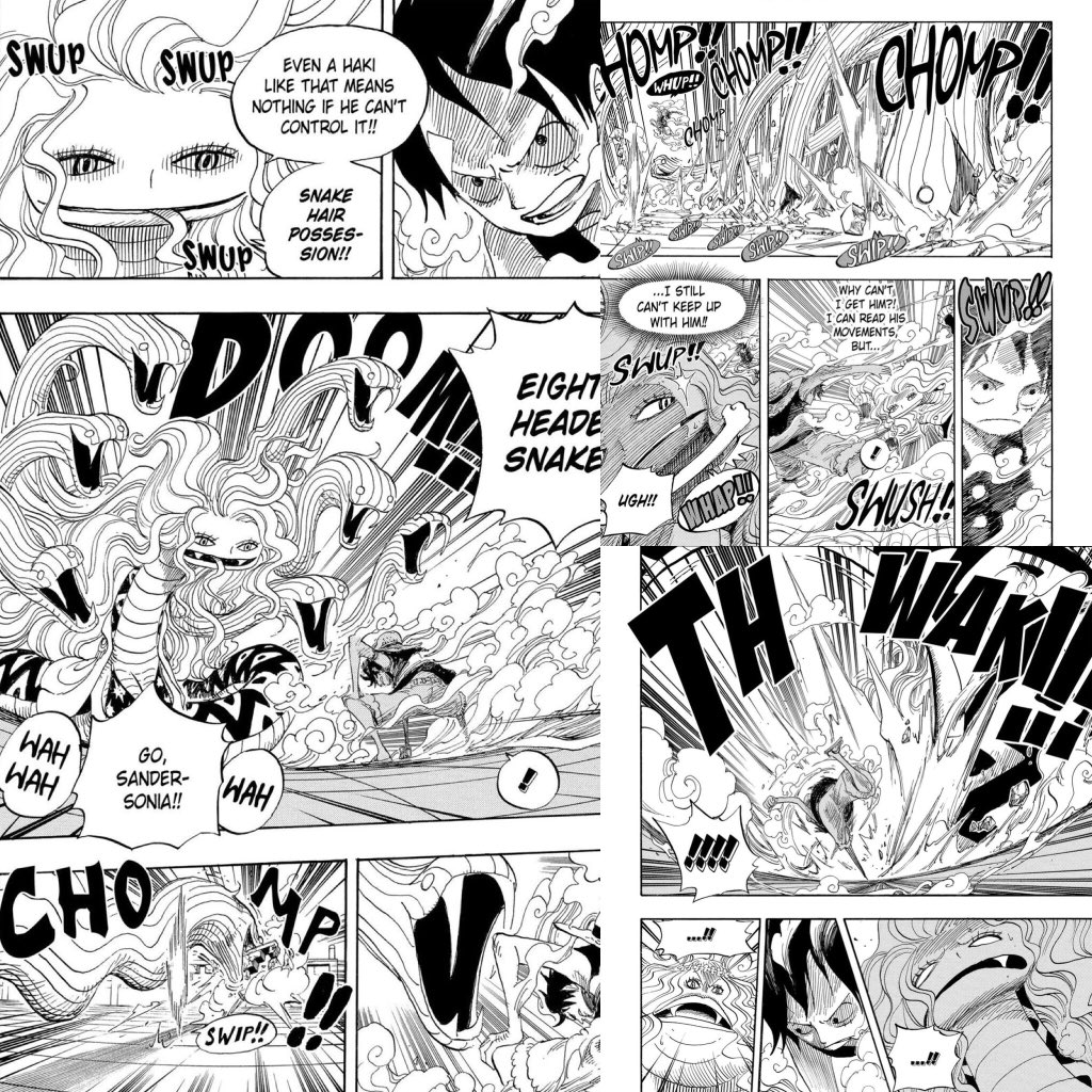 At 17, Luffy was pushing buildings apart and was able to easily defeat some haki users. He didn’t know haki but his brute strength and speed made him an admirable fighter