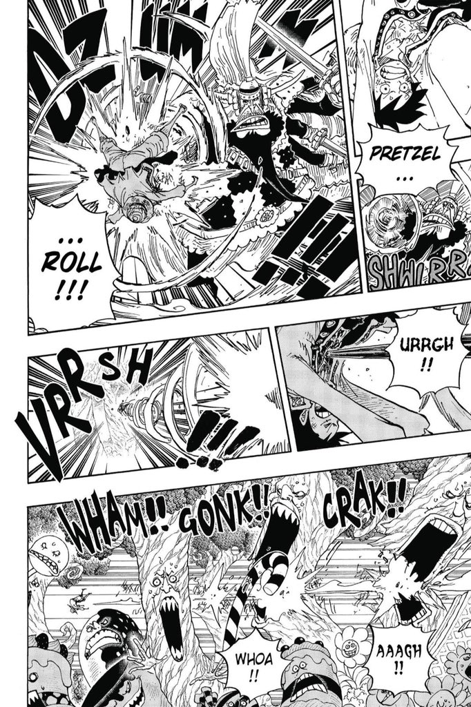 Probably the haki Luffy has had the most trouble mastering was COA.He had a fair grasp of the offensive side of COA but was lacking the defensive side as it wasn’t refined to the level to protect him against sharp objects