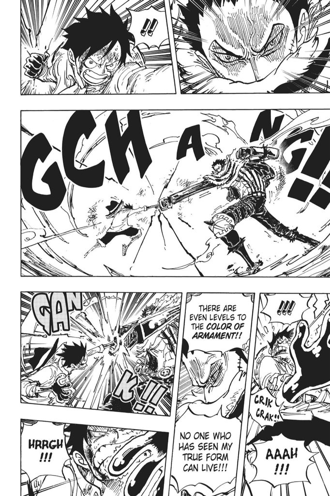 On his base form, his CoA could get overtaken by strong impacts or opponents with a better mastery of CoA. Something needed to be done otherwise he wouldn’t be able to face the strongest in the world of One Piece