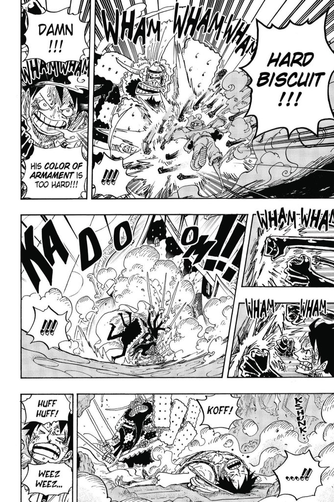 On his base form, his CoA could get overtaken by strong impacts or opponents with a better mastery of CoA. Something needed to be done otherwise he wouldn’t be able to face the strongest in the world of One Piece