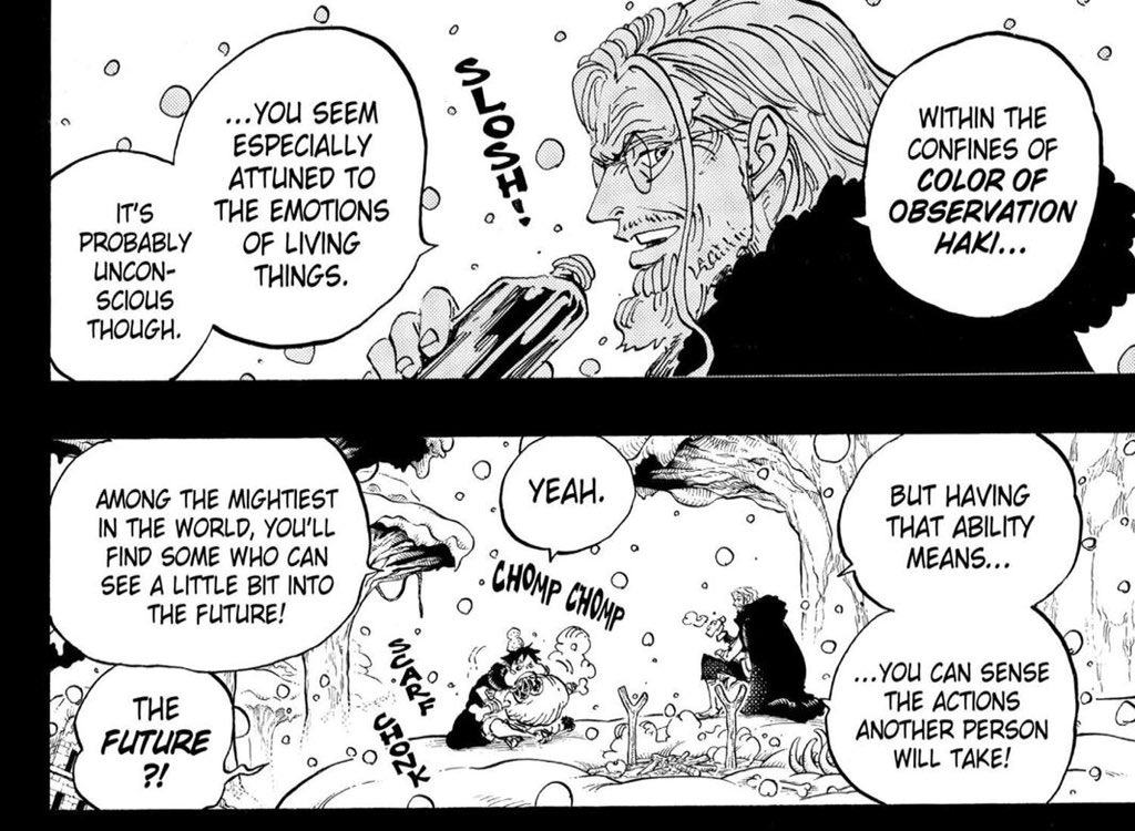 Fortunately there’s a way to unlock higher level of haki through fighting strong opponents via a life and death situation. Thanks to that our 19 yo monster is about to turn into a titan. He’s been improving his Haki level steadily since Whole Cake Island