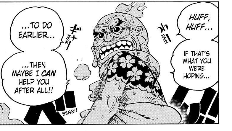 Now about CoA, initially Luffy wanted to learn how to get through Kaido’s hard scales. Thanks to Old man Hyo, he was on his way to learn the upper level of COA