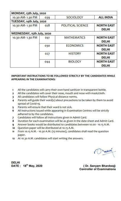 ClassesIlluster's tweet photo. #CBSE releases date sheet for class 12th board examinations for the remaining papers.

#education 
#illusterupdate
#class12
#cbseboard12 https://t.co/ogbZrIMtl0