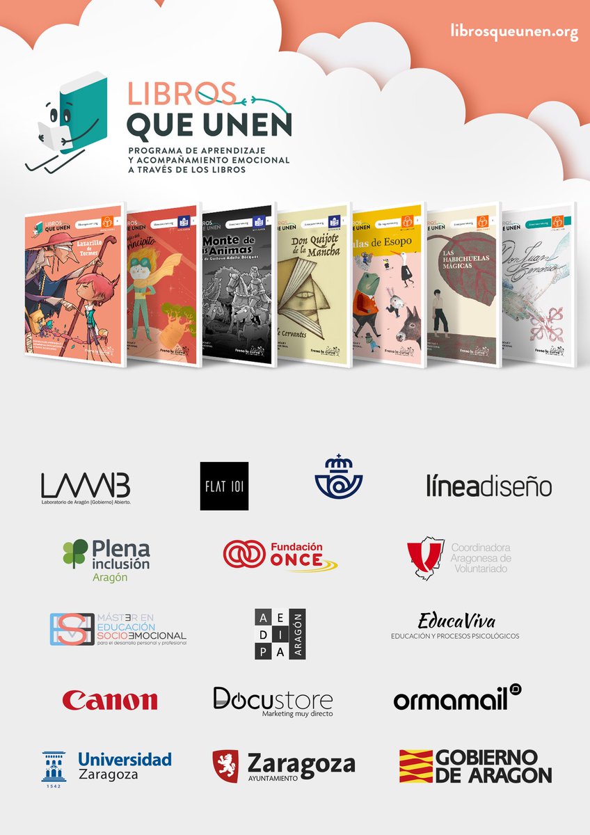 Mañana presentaremos oficialmente Libros <a href="/QueUnen/">LibrosQueUnen</a> 7 Libros de dominio público / 11.880 chavales aragoneses con conectividad digital limitada / Una web para que los descarguen gratis en Murcia o Perú o Nicaragua /  + 50 voluntarios cooperando... librosqueunen.org 🚀