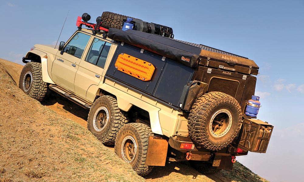 Leisure Wheels On Twitter Can You Believe There S Actually A Bakkie That Makes The Land Cruiser 79 Look Small It S The 79 6x6 And We Did And Off Road Test Back In 2017