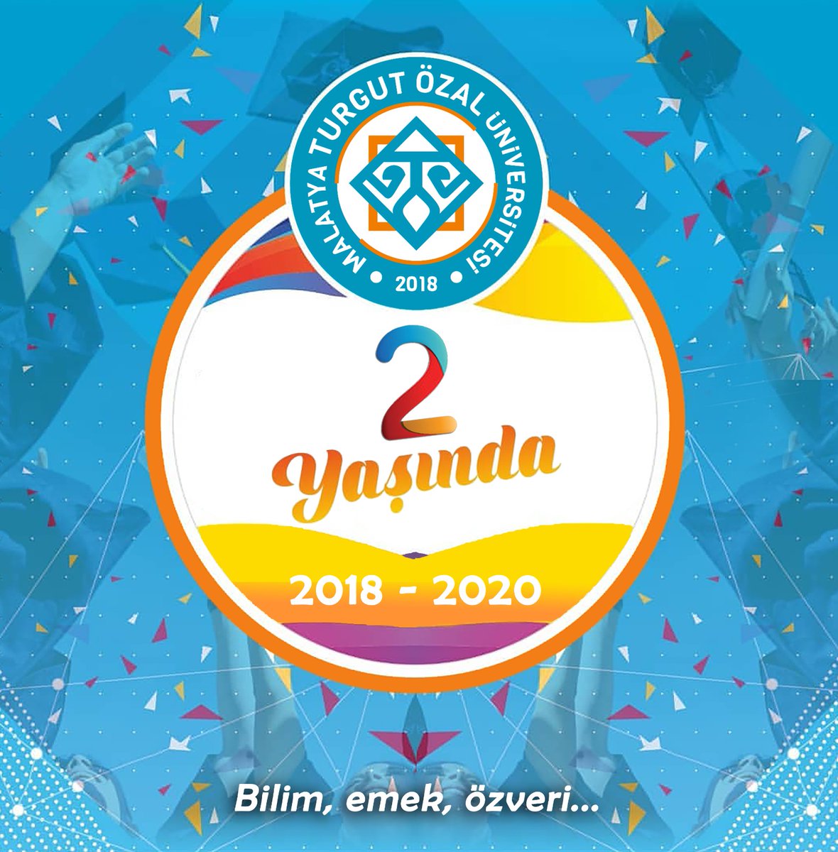 Bilim,emek,özveri ve kalite ile yükselen üniversite <a href="/MTU_ozaledu/">Malatya Turgut Özal Üniversitesi</a> henüz 2 yaşında; 

300'ü aşkın etkinlik,bilimsel çalışma, #Covid_19'da kendi yazılımımız olan UZEM ile %99 veri giriş oranı, Kayısı-Getat Ürün Geliştirme ve Araştırma Merkezi ile üreten üniversite...#MTÜ2Yaşında🎈🎊